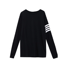 批发已发货 宽松长袖<b class='q'>t</b><b class='q'>恤</b>打底衫衣服薄款女夏防晒条纹穿搭长款罩衫上衣