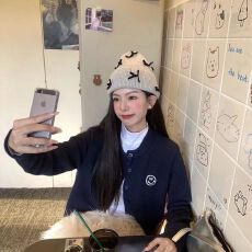 批发已发货 针织开衫韩系可爱少女短款毛衣外套春<b class='q'>夏</b>新款