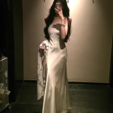 批发千金风缎面兜风披肩上衣女装新中式内搭吊带连衣裙女高级感两件套