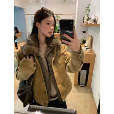 批发红人馆灯芯绒外套女款秋冬2025新款今年流行爆款巨好看的夹棉上衣