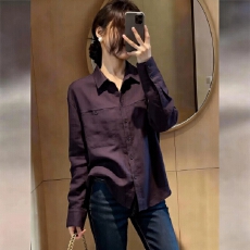 批发独特漂亮超好看上衣女2026年春季新款法式设计感小众时尚气质长袖