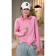 批发轻薄透气侧道连帽防晒外套