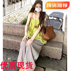 批发Xxiiuu 松弛系列 夏季新款水泥灰弯刀裤女显瘦阔腿裤直筒<b class='q'>长裤</b>子