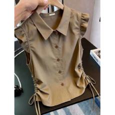 批发独特漂亮超好看上衣女2026年夏季新款法式<b class='q'>设计</b>感小众时尚气质女装