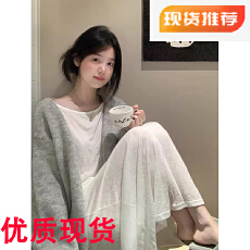 批发韩系慵懒时尚软糯长袖针织<b class='q'>开衫</b>女秋季超火的宽松减龄百搭毛衣外套