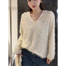 批发伊丽叶5010欧货重工亮片小香风上衣女2025秋冬季新款<b class='q'>时尚</b>气质<b class='q'>衬衫</b>