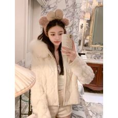 批发2025新款高级感奶fufu小香风<b class='q'>马海毛</b>中长款针织<b class='q'>开衫</b>毛衣外套女秋冬