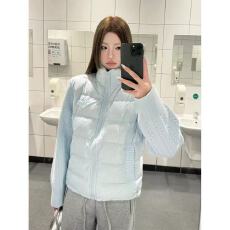 批发<b class='q'>日系</b>冬季新款麻花针织拼接撞色立领棉服女复古甜酷时尚设计感<b class='q'>外套</b>