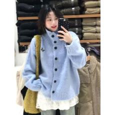 批发美式复古甜美风设计感翻领针织衫毛衣搭配<b class='q'>蕾丝</b>拼接吊带连衣裙<b class='q'>套装</b>