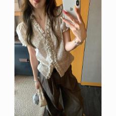 批发套<b class='q'>装</b>女2026夏新款韩系慵懒松弛感碎花修身碎花<b class='q'>上衣</b>高腰休闲阔腿<b class='q'>裤</b>