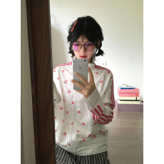 批发韩系甜美波点立领防晒衣女夏季宽松凉感防紫外线轻薄透气<b class='q'>户外</b>外套