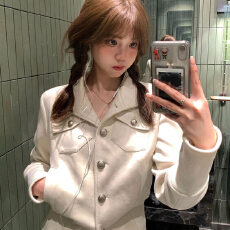 批发春秋漂亮立领外套女2026新款韩系氛围感穿搭修身显瘦百搭夹克上衣