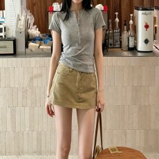 批发复古工装牛仔半身裙女2026新款<b class='q'>夏</b>季包臀小个子高腰显瘦a字短裙子