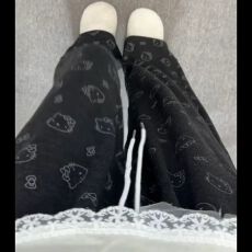 批发大码胖m300斤印花糯米裤女早春夏季新款垂感显瘦小个子休闲<b class='q'>阔腿裤</b>