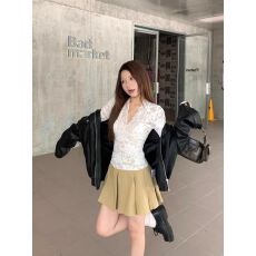 批发纯欲性感V领<b class='q'>长袖</b>蕾丝T恤女装早秋修身显瘦打底衫内搭上衣