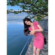 批发【原版质量】辣妹收腰修身显瘦气质包臀裙