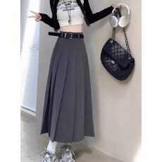 批发t恤外套JK制服衬衫a字半身裙子<b class='q'>连衣裙</b><b class='q'>百褶</b>裙女秋冬春夏两件套装裙