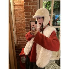 批发2025新款皮毛一体羊羔毛马甲女<b class='q'>皮草</b>无袖毛毛<b class='q'>外套</b>秋冬