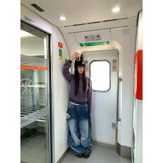 批发美式<b class='q'>街头</b>水洗破洞阔腿牛仔裤男女宽松休闲百搭时髦拖地长裤