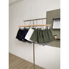 批发秋冬<b class='q'>新款</b>韩版复古通勤百搭拼接格纹半身裙防走光修身短裙