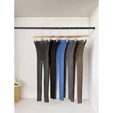 批发<b class='q'>冬</b>季新款韩版chic复古别致减龄紧身弹力高腰休闲打底长裤