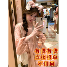 批发MEME孟孟 苎麻天丝云朵<b class='q'>娃娃衫</b>韩系宽松显瘦休闲<b class='q'>连衣裙</b>