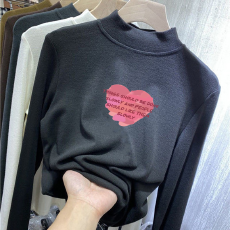 批发儿童半高领德绒打底衫秋<b class='q'>冬</b>内搭女童装长袖T恤秋<b class='q'>冬</b>百搭洋气上衣