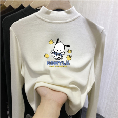 批发儿童半高领德绒打底衫秋冬内搭女童装长袖<b class='q'>T</b><b class='q'>恤</b>秋冬百搭洋气上衣