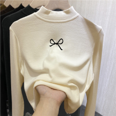 批发儿童半高领德绒打底衫秋冬内搭<b class='q'>女童</b>装长袖<b class='q'>T</b><b class='q'>恤</b>秋冬百搭洋气上衣