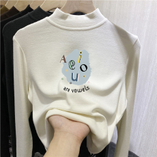 批发儿童半高领德绒打底衫秋冬内搭<b class='q'>女童</b>装长袖<b class='q'>T</b><b class='q'>恤</b>秋冬百搭洋气上衣