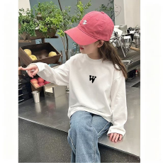 批发纯棉女童长袖T恤春<b class='q'>秋</b>新款韩版儿童洋气宝宝时髦百搭上衣