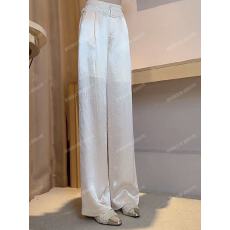 批发白色复古蕾丝拼接休闲裤女2026夏季新款高腰垂感百搭<b class='q'>西装</b>阔腿裤潮