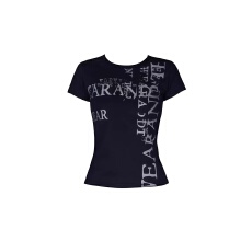 批发美式辣妹风字母印花短袖T恤女夏季新款修身设计感街头酷帅上衣潮