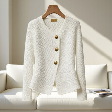 批发法式高端轻奢针织开衫毛衣女装早秋季<b class='q'>新款</b>慵懒风洋气简约<b class='q'>外套</b>上衣