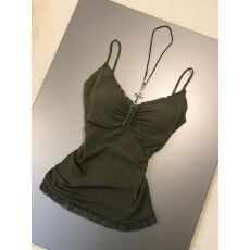 批发<b class='q'>泰国</b>绝美复古蕾丝拼接v领吊带背心女春夏内搭外穿无袖漂亮小上衣