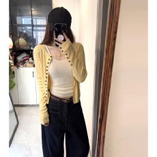 批发韩系针织开衫小<b class='q'>吊带</b>套装女秋季2025<b class='q'>新款</b>甜辣风修身收腰两件套上衣