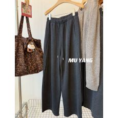 批发【原版面料】特<b class='q'>大码</b>300斤宽松休闲裤女显瘦长裤直筒裤