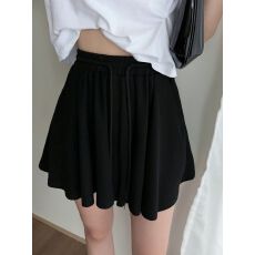 批发【米尼】特<b class='q'>大码</b>300斤运动休闲短裤女夏高腰垂感阔腿裤裙