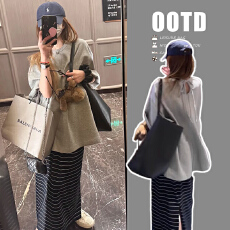 批发<b class='q'>孕妇装</b>现夏装设计感宽松<b class='q'>休闲</b>T+<b class='q'>休闲</b>百搭<b class='q'>孕妇</b><b class='q'>裙</b>两件套装