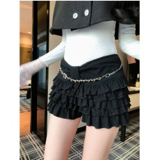 批发Pinksoya粉豆子 芭蕾风蝴蝶结蛋糕半身裙女韩版<b class='q'>百搭</b>a字蓬蓬短裙裤