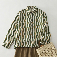 批发2026春季新款女高级减龄洋气上衣大码女装长袖<b class='q'>衬衫</b><b class='q'>衬衣</b>妈妈装休闲