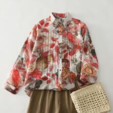 批发2026春季新款女高级减龄洋气上衣大码女装长袖<b class='q'>衬衫</b><b class='q'>衬衣</b>妈妈装休闲