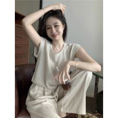 批发设计感小众正肩针织短袖t恤女装夏季2026新款镂空内搭<b class='q'>打底</b>衫上衣