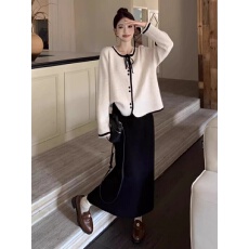 批发秋季女款2025年新款女士针织开衫<b class='q'>外套</b>女上衣穿搭秋装小香风洋气