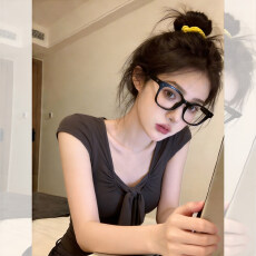 批发260克人棉蝴蝶结绑带收腰短袖T恤<b class='q'>女</b>2026夏季美式设计感甜辣风上衣