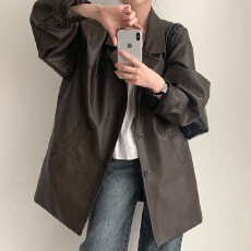 批发已出 新款时尚宽松英伦风小西服高级感炸街西装<b class='q'>外套</b>