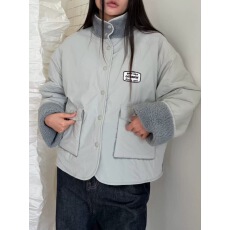 批发韩国东大门2025洋气百搭两面穿棉服夹克外套