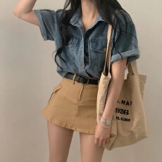 批发已出货 chic时尚休闲百搭<b class='q'>牛仔</b><b class='q'>外套</b>女