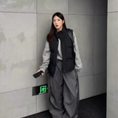 批发可压图加厚棉服外套<b class='q'>男</b>女短款坎肩2025新款秋冬季爱心无袖棉衣<b class='q'>马甲</b>