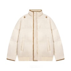 批发棉衣男女款2025新款冬季美式复古刺绣棉服小个子棉袄加厚<b class='q'>外套</b>女